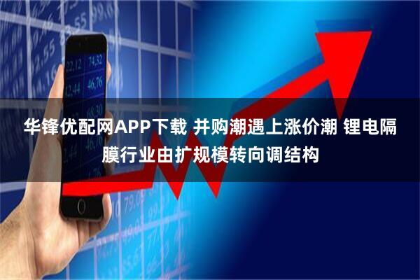 华锋优配网APP下载 并购潮遇上涨价潮 锂电隔膜行业由扩规模转向调结构